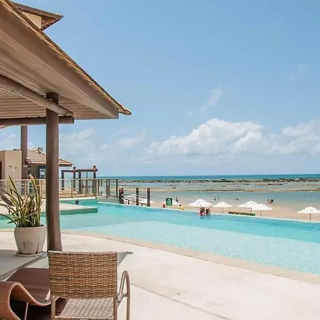Barra Bali - Condominio Pe Na Areia Vista Mar Barra de Sao Miguel Exterior photo